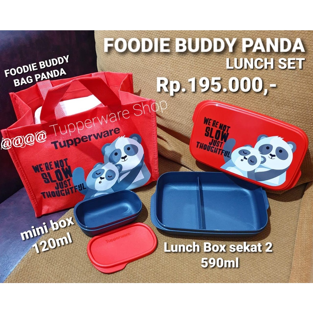 Jual Free ongkir !!! Kotak bekal tupperware I kotak bekal murah I