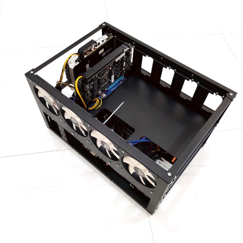 Jual RACK RAK MINING RIG 6 VGA 1 PSU | Shopee Indonesia
