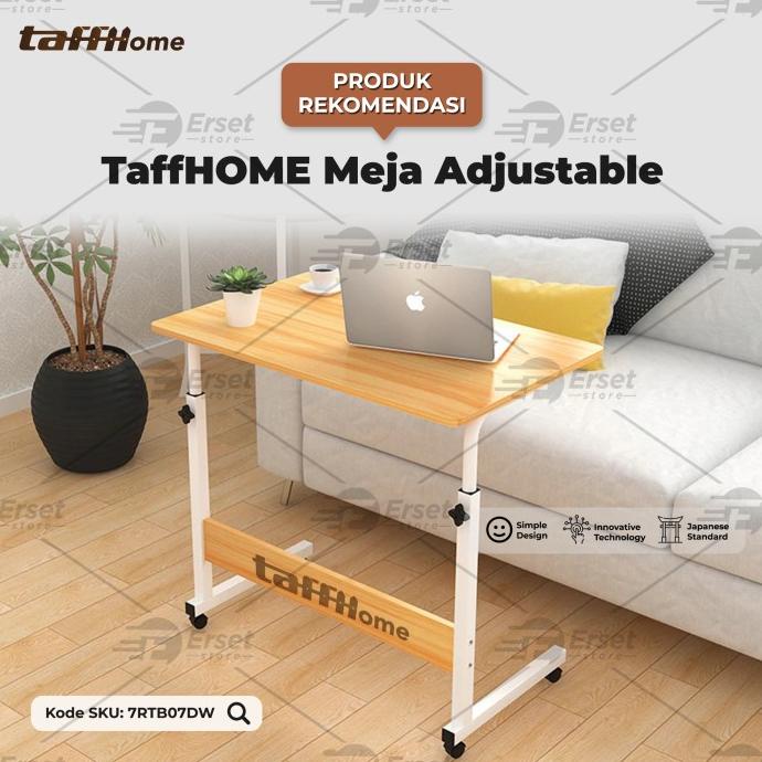 Jual Meja Laptop Roda Standing Desk Adjustable Meja Belajar Serbaguna ...