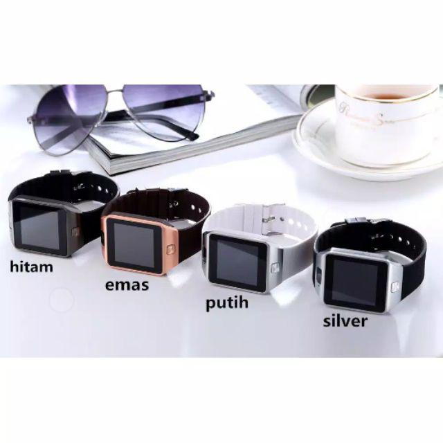 Jual Smartwatch DZ09 Telpon Sms Sim Card Jam Tangan Android