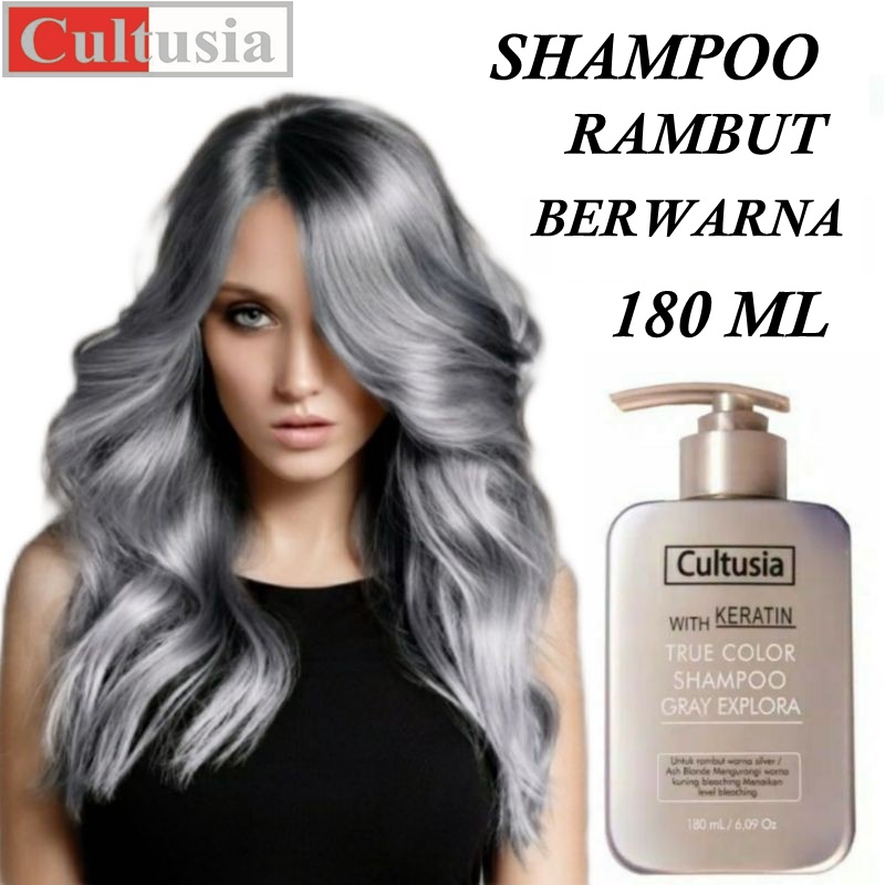 Jual BPOM Shampoo untuk rambut berwarna CULTUSIA true color shampoo