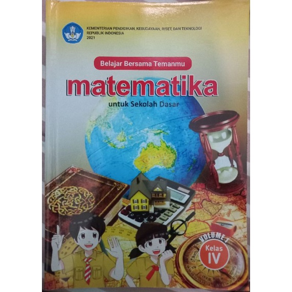 Jual Matematika volume 1 kelas 4 ( IV ) kurikulum merdeka | Shopee ...