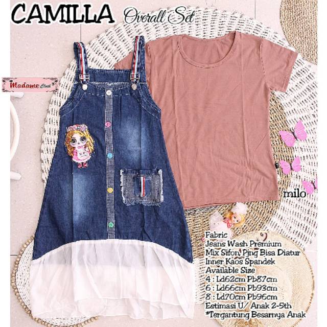 Jual Camilla overall set | Shopee Indonesia