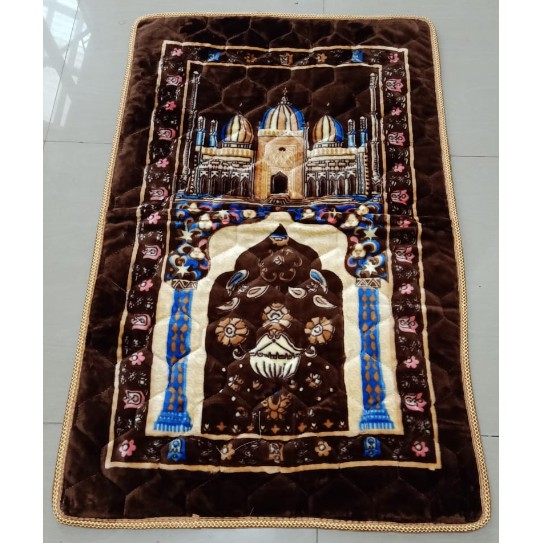 Jual SAJADAH TEBAL NON RUMBAI WARNA BROWN | Shopee Indonesia