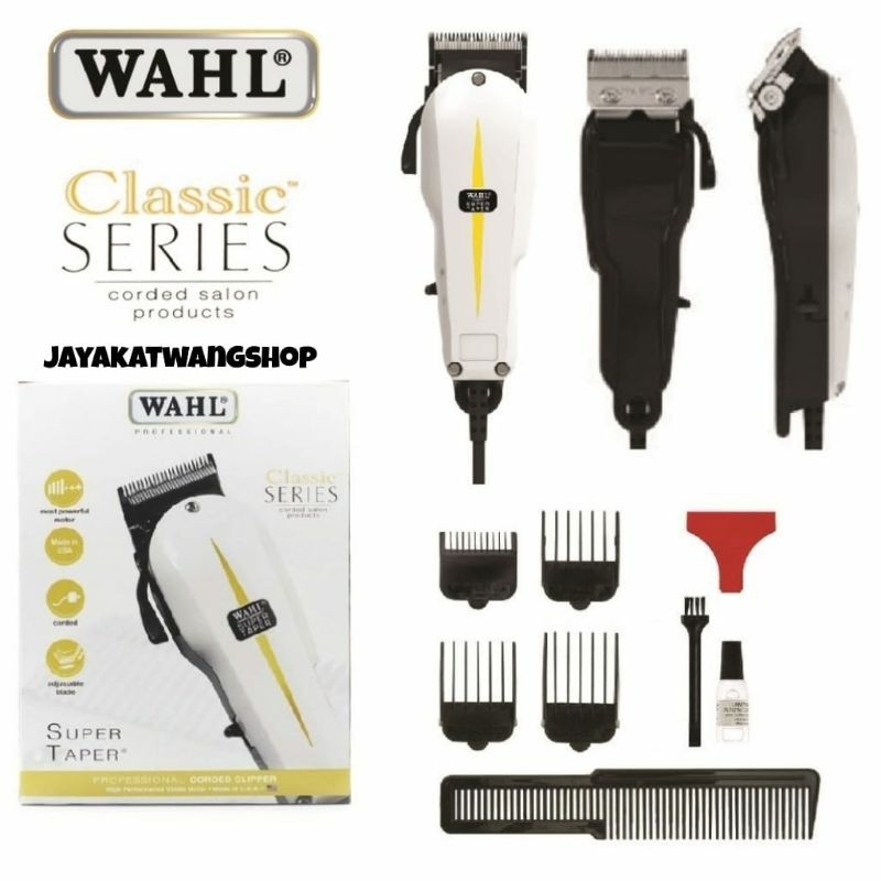 Jual WAHL Classic Series SUPER TAPER Professional Corded Hair Clipper ...