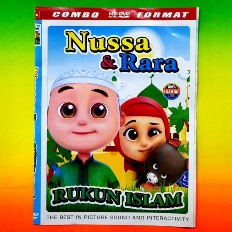 Jual Kaset Film Animasi Nusa & Rara Rukun Islam - Kaset Film Edukasi ...