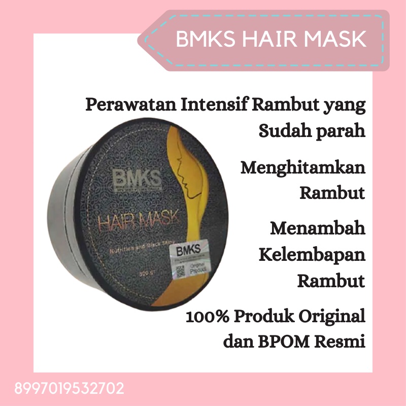 Jual Hair Mask keratin Masker Rambut Keratin Perawatan Rambut Rontok ...