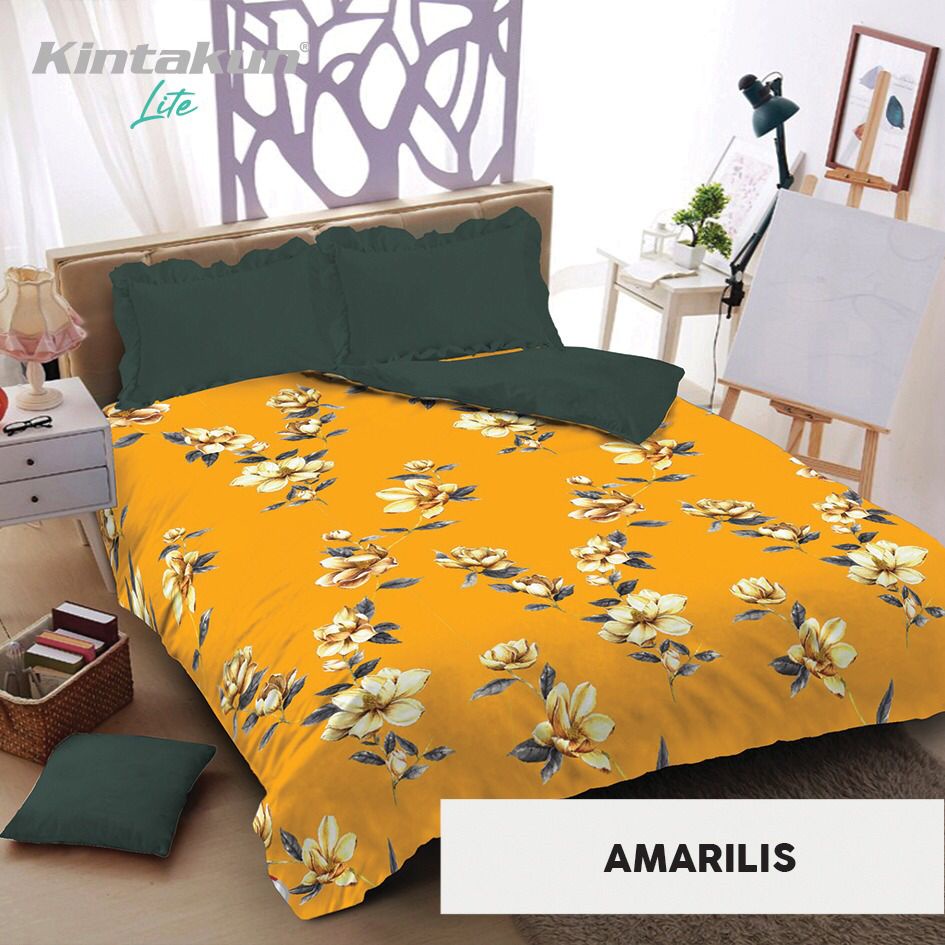 Jual Bedcover Kintakun LITE 180x200 Minimalis ( King Size ) | Shopee ...