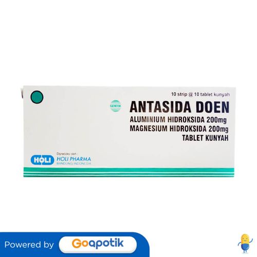 Jual ANTASIDA DOEN HOLI BOX 100 TABLET | Shopee Indonesia