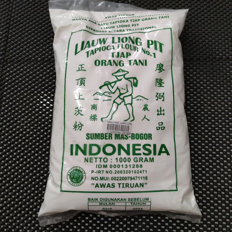 Jual Sagu Tani Liauw Liong Pit 1kg Tapioca Flour Cap Orang Tani