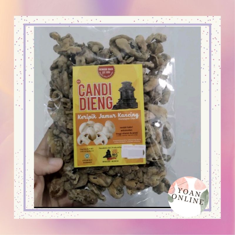 Jual Keripik Jamur Dieng Makanan Khas Wonosobo Shopee Indonesia