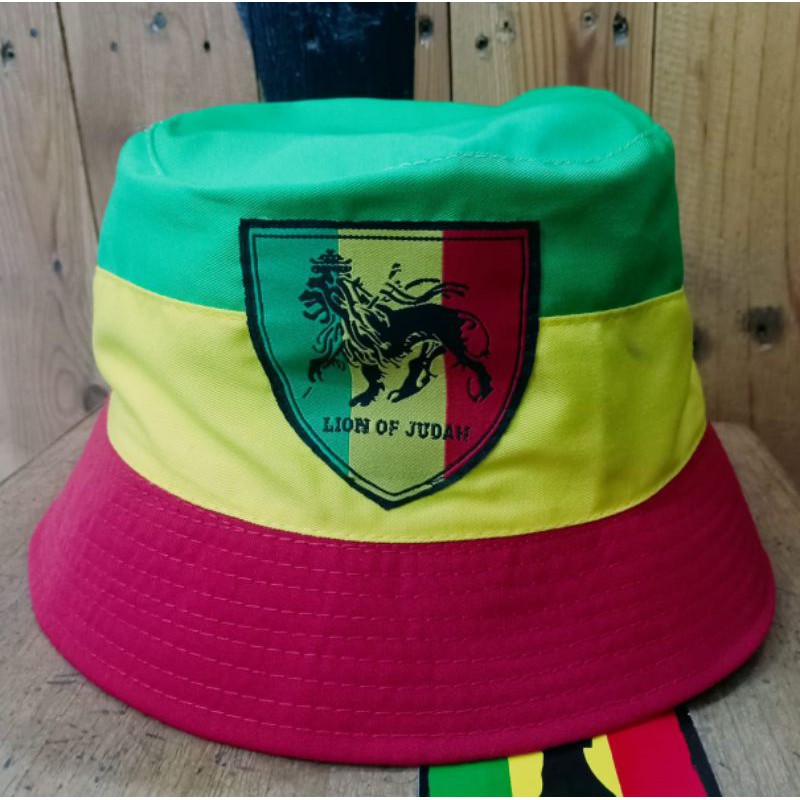 Jual topi buket rasta lion reggae Bob Marley Jamaika | Shopee Indonesia