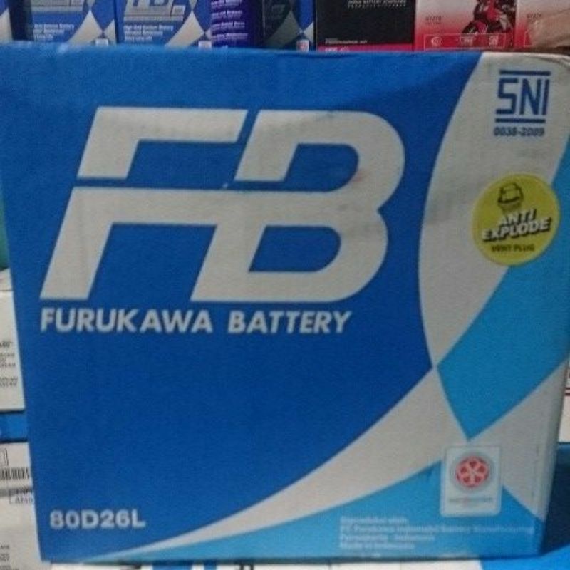Jual Aki mobil 80D26L FB (Furukawa Baterry) | Shopee Indonesia
