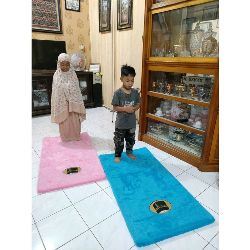 Jual SAJADAH BULU RASFUR TEBAL uk 120x65 TEBAL dan EMPUK PREMIUM ...