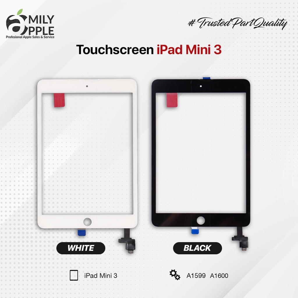 Jual Touchscreen TS IPAD MINI 3 A1599 A1600 ( 2014 ) Shopee Indonesia