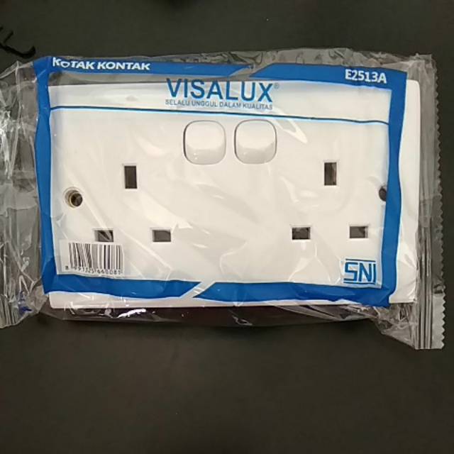 Jual STOP KONTAK PVC 13Ax2 250V (VSE3213A) | Shopee Indonesia
