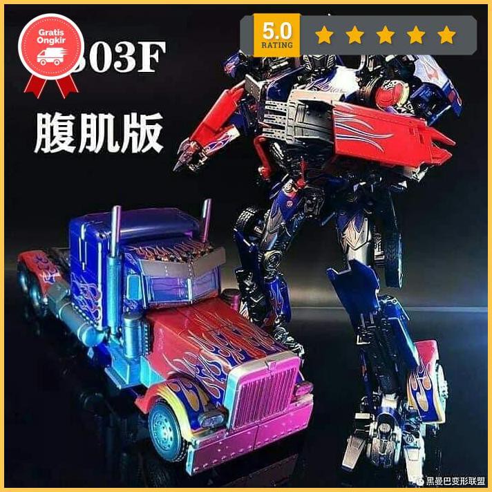 Jual Bmb (Black Mamba Ls03F Transformer Optimus Prime God War2 Robot ...