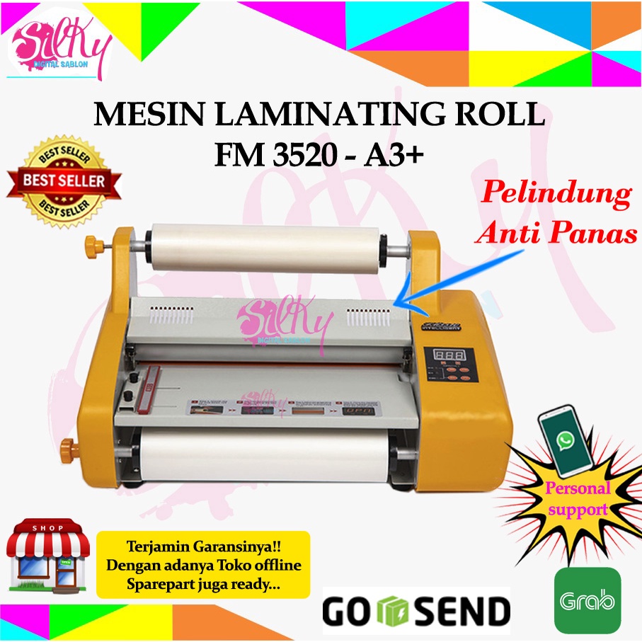 Jual Mesin Laminating Roll FM 3520 | Laminator Roll 2 Sisi | Mesin ...