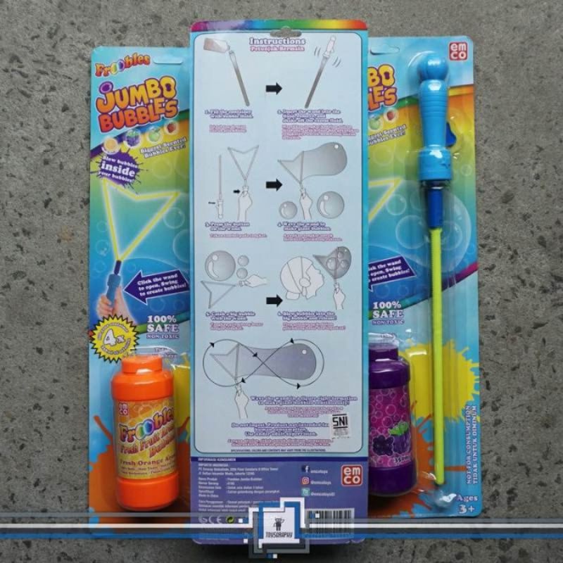Jual Emco Froobles Jumbo Bubbles Fresh Fruits AromA | Shopee Indonesia
