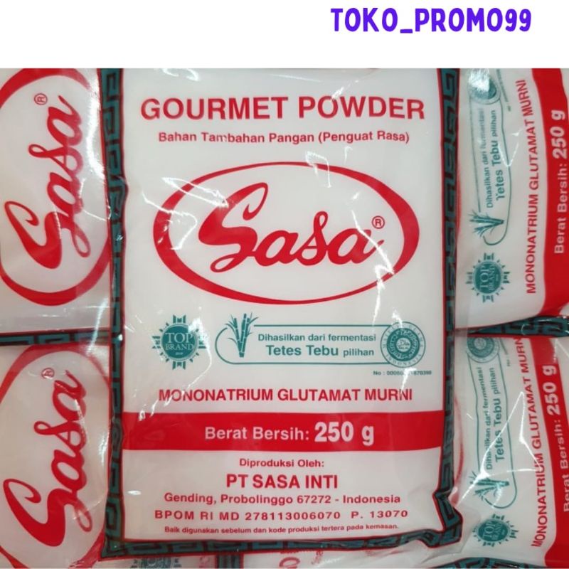 Jual Penyedap rasa/ Micin merek Sasa 250 Gram | Shopee Indonesia