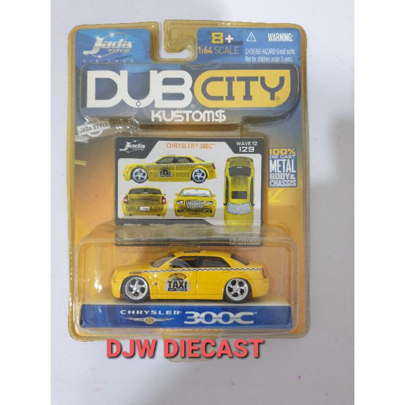 Jual Jada Toys 1:64 Dub City Chrysler 300C Taxi | Shopee Indonesia