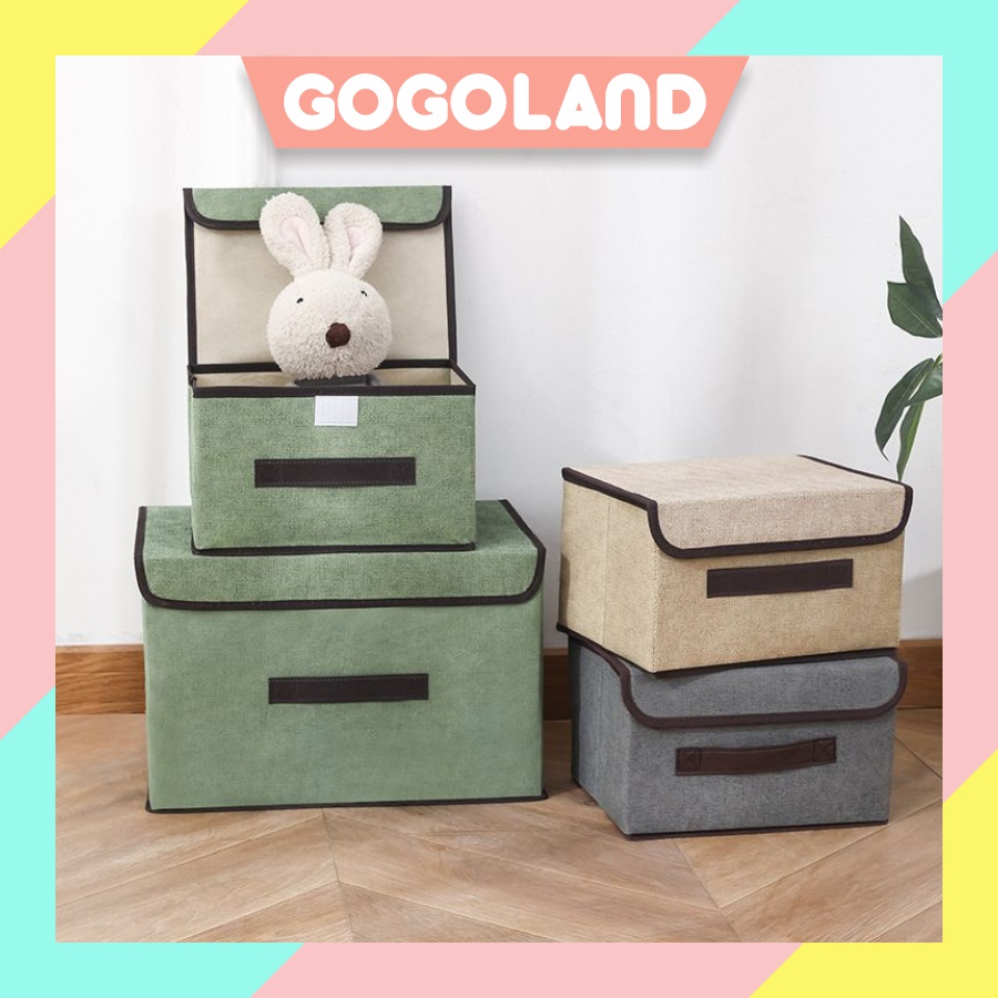 Jual GOGOLAND Box Organizer 2 in 1 Colour Storage Box Tempat ...