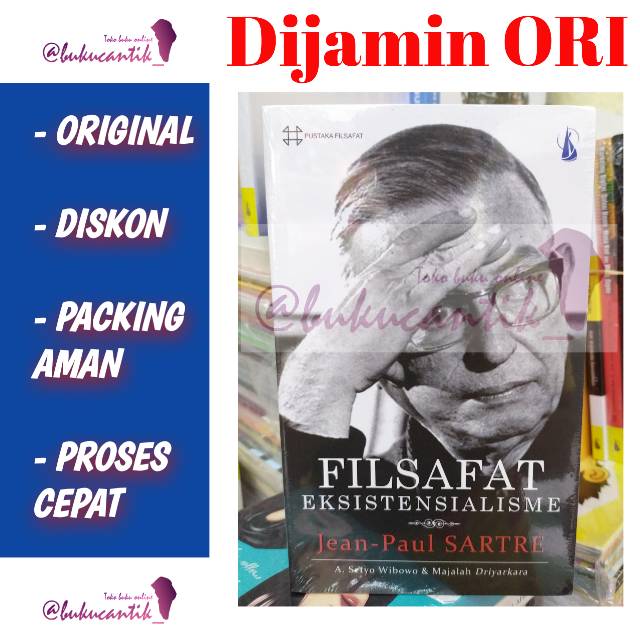 Jual Filsafat Eksistensialisme Jean Paul Sartre | Shopee Indonesia