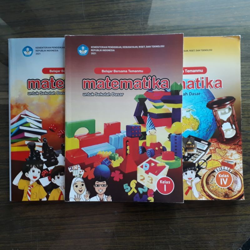 Jual KURIKULUM MERDEKA (TERBARU): MATEMATIKA SD KELAS I & IV (Vol. 1 ...