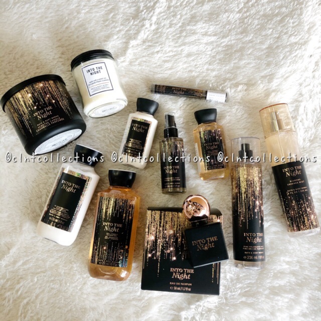 Jual Into The Night Bath & Body Works EDP / Shimmer Mist / Body Mist