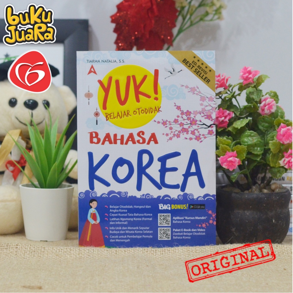 Jual PAKET BUKU YUK BELAJAR OTODIDAK BAHASA KOREA CEPAT KUASAI HANGEUL ...