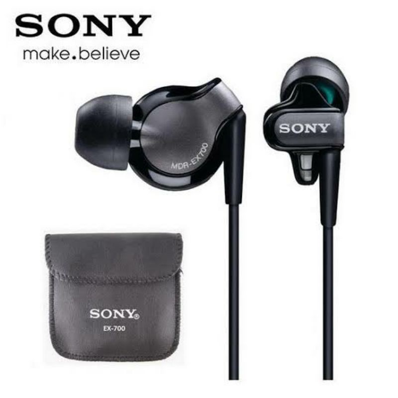 Jual Headset Sony MDR EX700 Stereo Super Bass Earphone Bass