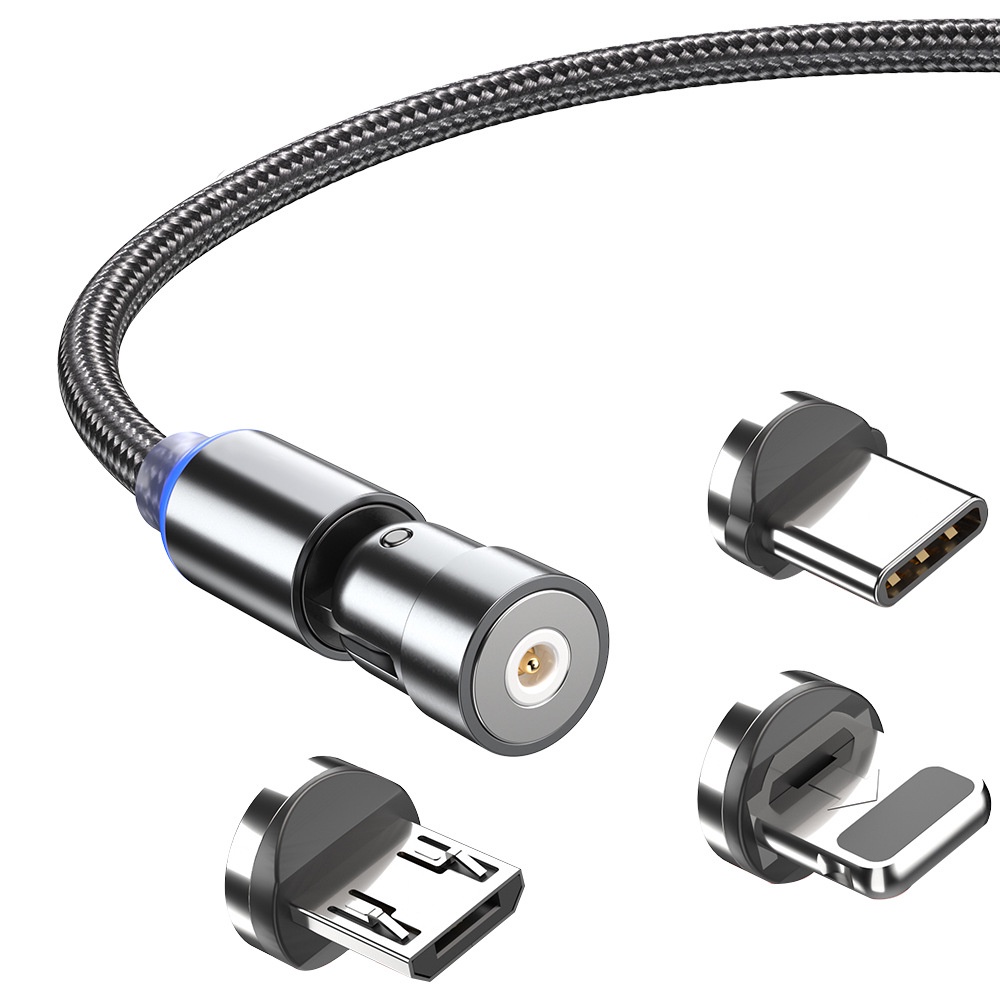 Jual Kabel Data Magentic/ Charger Micro USB / Type C Magnetik Fast ...