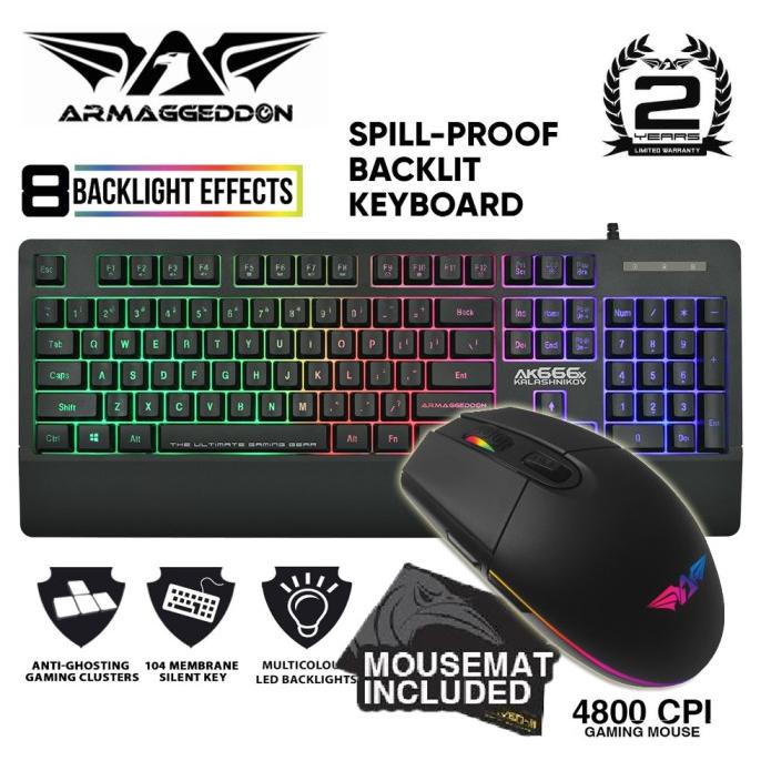 Jual Armaggeddon AK-666X Kalashnikov Feat Macroable Gaming Mouse Series ...