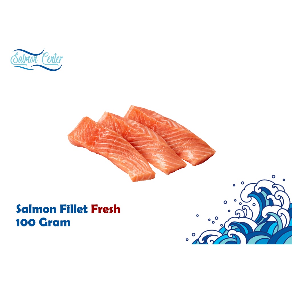 Jual Salmon Fresh Sashimi Grade 𝟏𝟎𝟎 𝐠𝐫𝐚𝐦 | Shopee Indonesia