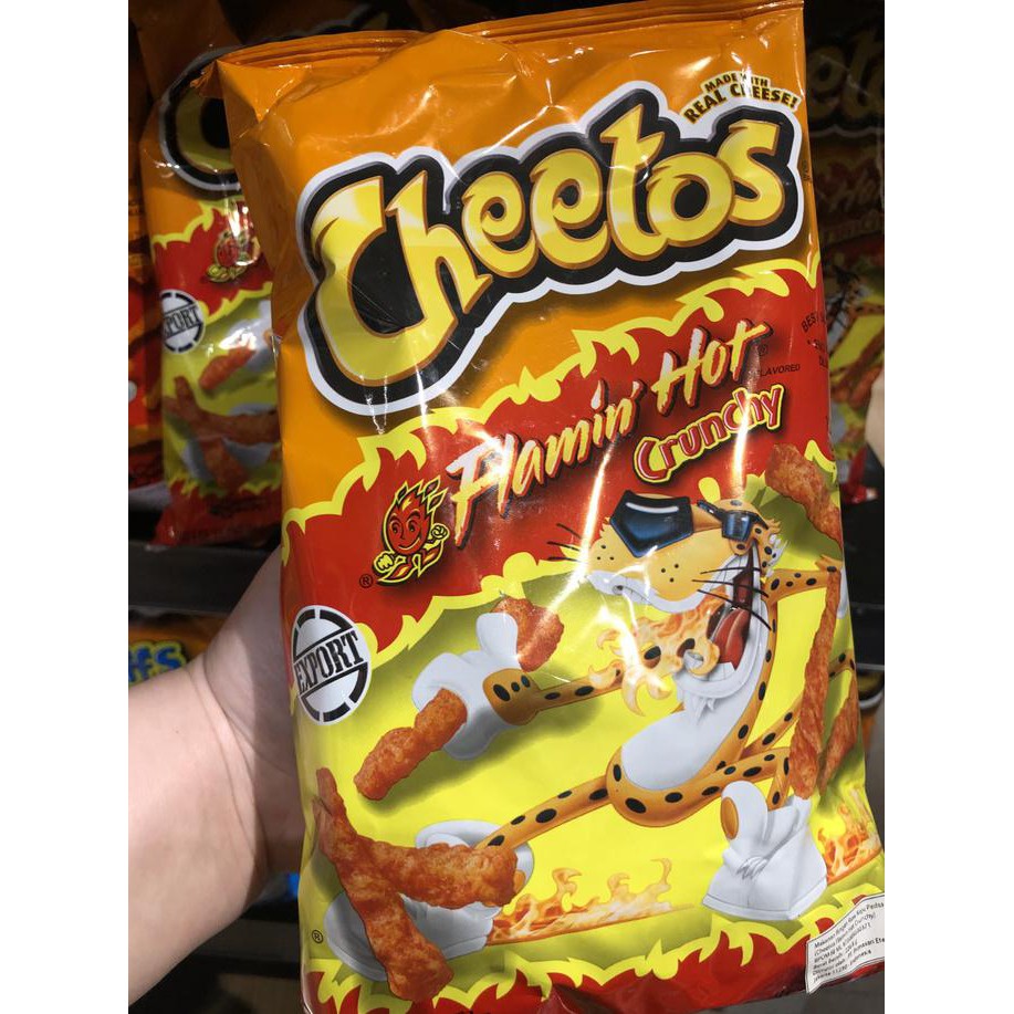 Jual CHEETOS FLAMIN HOT CRUNCHY 227 GR CHETOS FLAMING HOT | Shopee ...