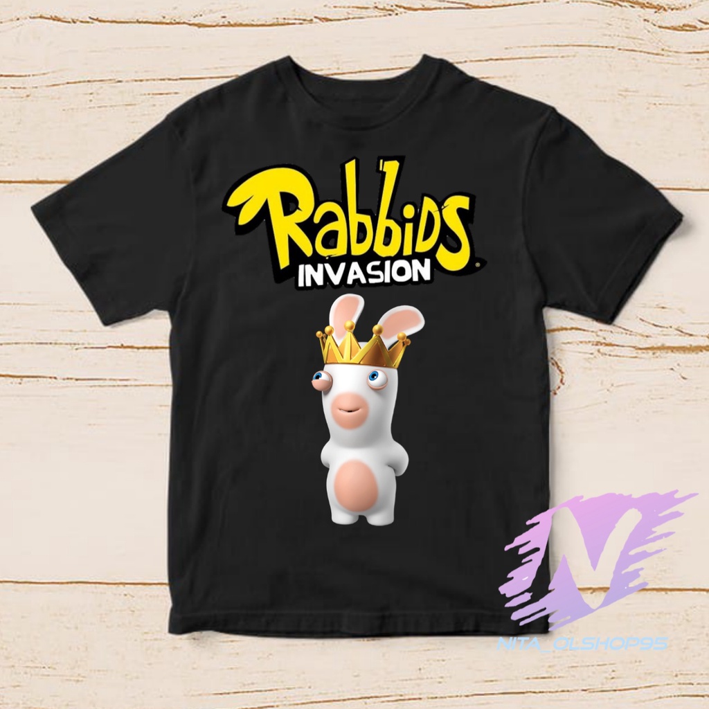 Jual KAOS RABBIDS INVASION BAJU KAOS ANAK KARUN RABBIT | Shopee Indonesia