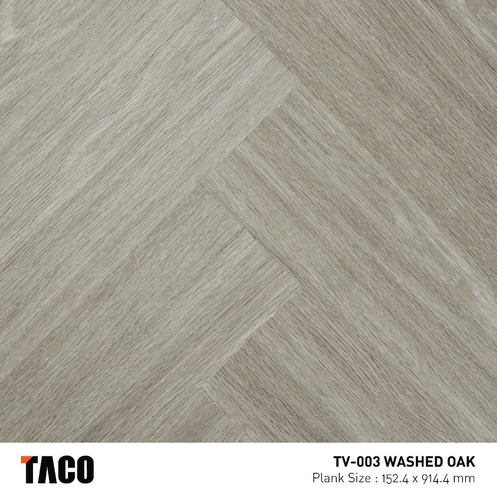 Jual TACO VYNIL 3 MM TV003 WASHED OAK / LANTAI VINYL KAYU / JUAL VINYL ...