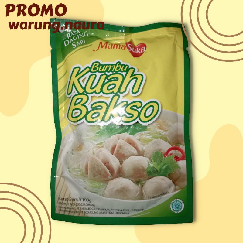 Jual Mamasuka Bumbu Kuah Bakso 100gr Shopee Indonesia