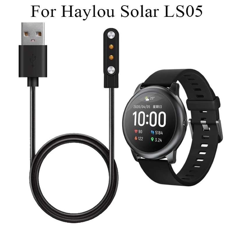 Jual Usb charger Haylou solar Ls05 Ls05S Docking charging