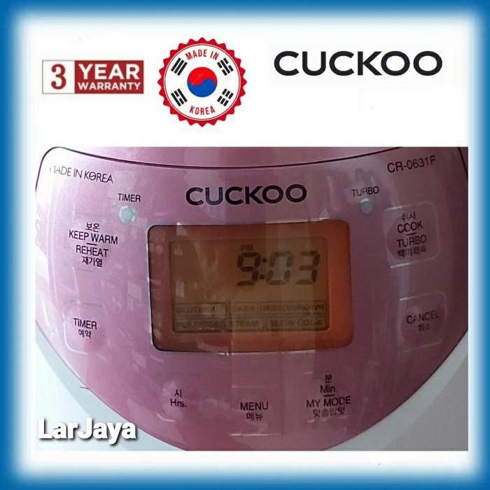Jual Rice Cooker Cuckoo Cr0631F 1.08 L /6 Cups Made In Korea Shopee Indonesia