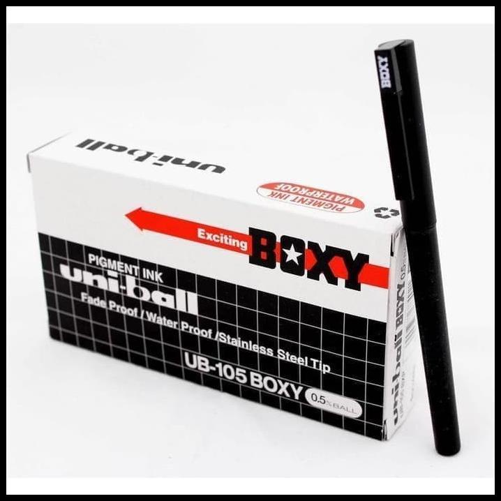 Jual Force Pulpen Ballpoint Boxy Uniball Uni Ball Ub Pcs Shopee Indonesia