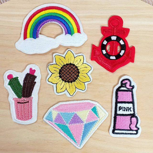Jual Set patch 6pc summer series /patch iron/patch baju | Shopee Indonesia