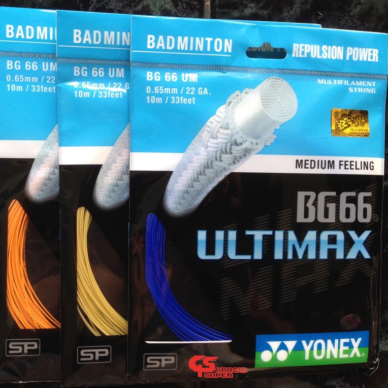 Jual Senar Raket Badminton Bg 66 ultimax | Shopee Indonesia