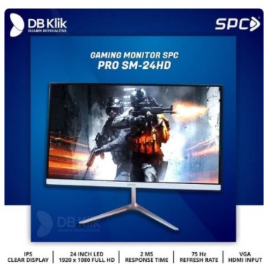 led monitor gaming spc pro sm 24 inch full hd