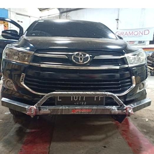 Jual Tanduk Depan Innova All New Reborn Bumper Guard Towing Bar Rhino