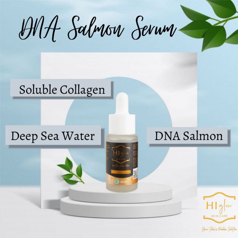 Jual SERUM DNA SALMON HI GLOW | Shopee Indonesia