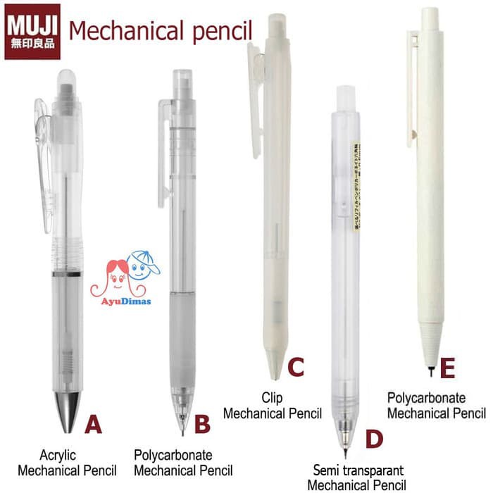 Jual Muji Mechanical Pencil Pensil mekanik Shopee Indonesia