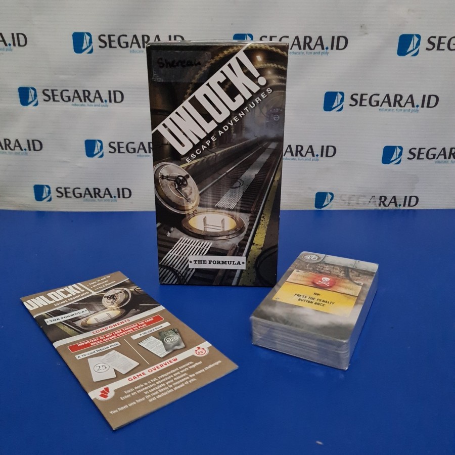Jual Board Game UNLOCK! Escape Adventures The Formula Shopee Indonesia
