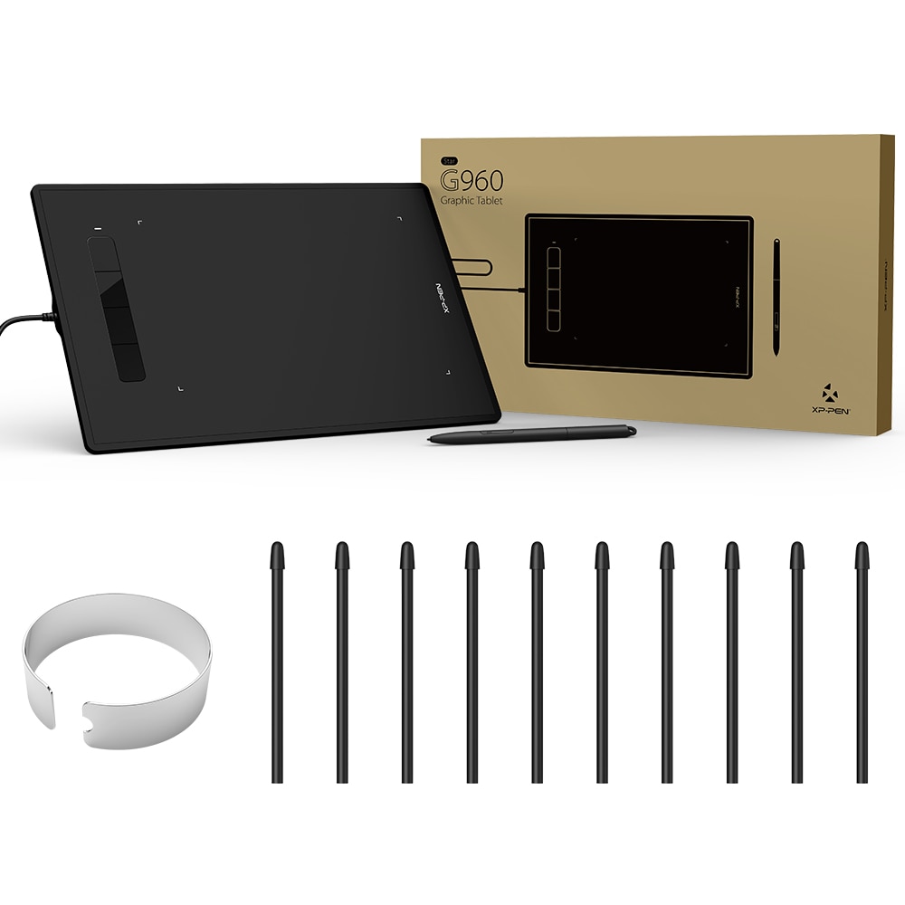Jual Drawing Tablet Alat Gambar Digital Xppen Star G960/960s/s Plus