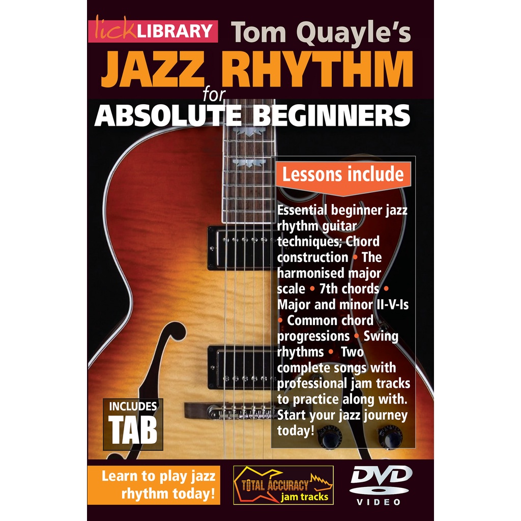 Jual Tutorial Gitar Jazz Rhythm Guitar for Absolute Beginners | Shopee ...